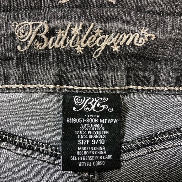 Bubblegum Black Jeans - Picture 6 of 7